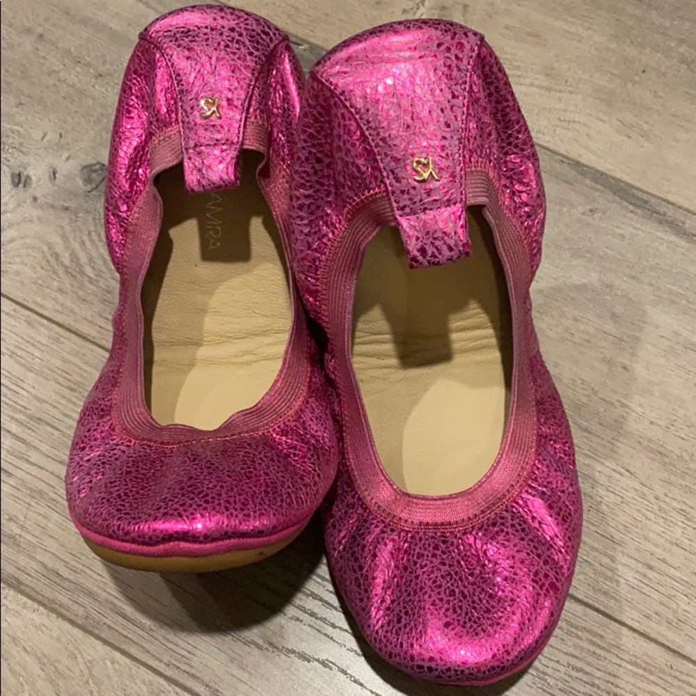 Yosi Samra Fuchsia Metallic Samara